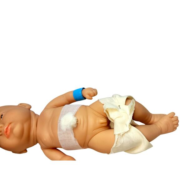 Vintage Jesmar Baby Boy Doll ~ Anatomically Correct Newborn  10\
